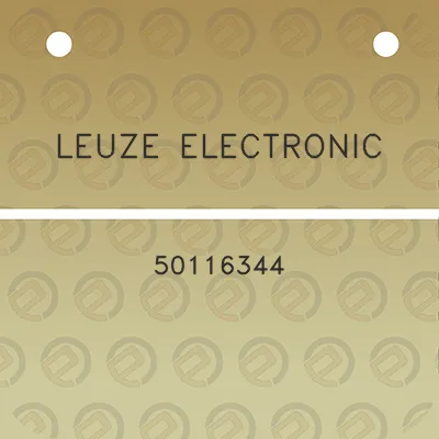 leuze-electronic-50116344