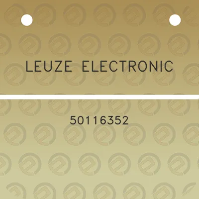 leuze-electronic-50116352