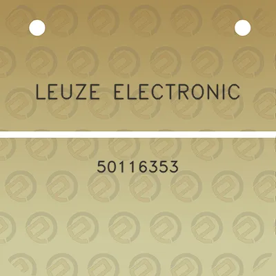 leuze-electronic-50116353