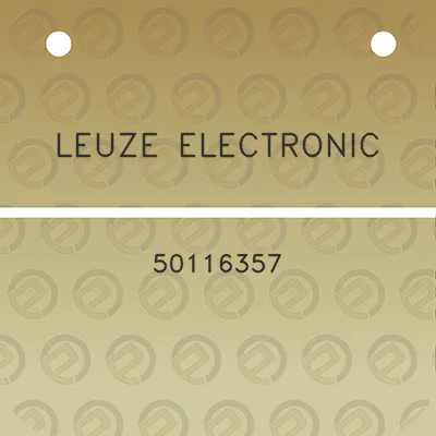 leuze-electronic-50116357