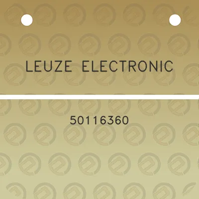 leuze-electronic-50116360