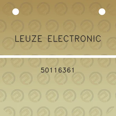 leuze-electronic-50116361