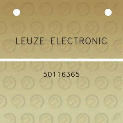 leuze-electronic-50116365