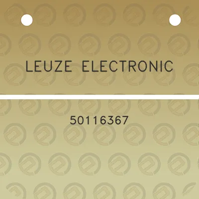 leuze-electronic-50116367