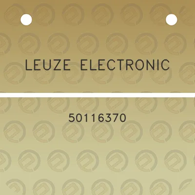 leuze-electronic-50116370