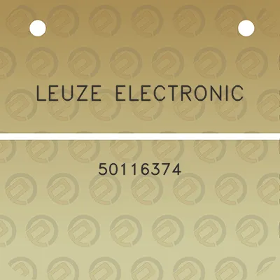 leuze-electronic-50116374