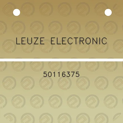 leuze-electronic-50116375