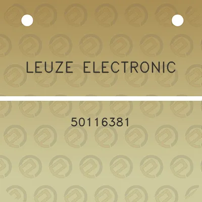 leuze-electronic-50116381