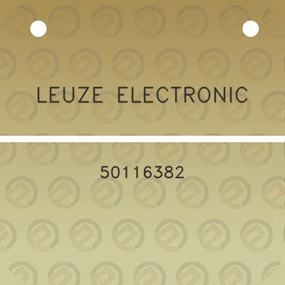 leuze-electronic-50116382