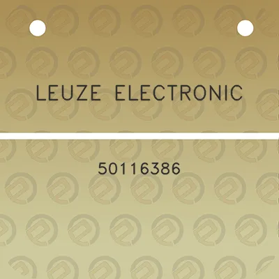 leuze-electronic-50116386