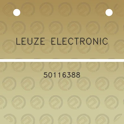 leuze-electronic-50116388