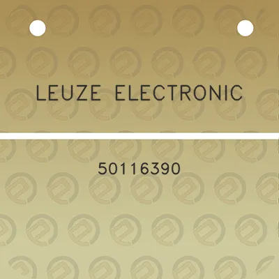 leuze-electronic-50116390