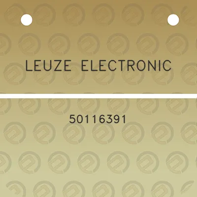 leuze-electronic-50116391