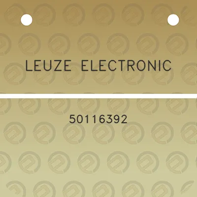 leuze-electronic-50116392