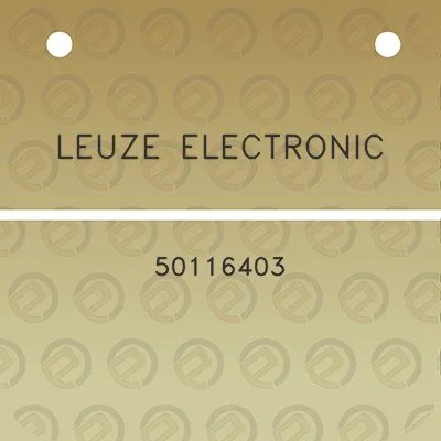 leuze-electronic-50116403