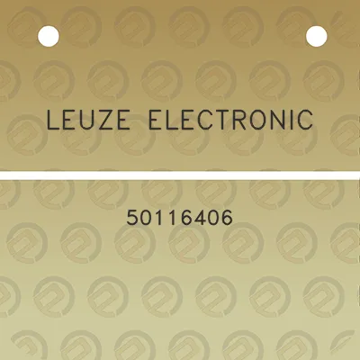 leuze-electronic-50116406