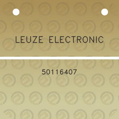 leuze-electronic-50116407