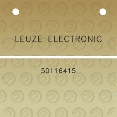 leuze-electronic-50116415