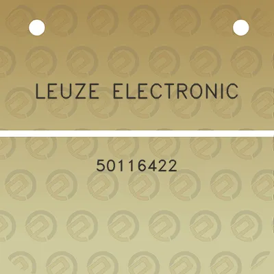 leuze-electronic-50116422