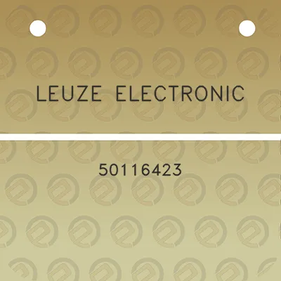 leuze-electronic-50116423