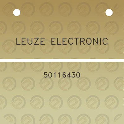 leuze-electronic-50116430