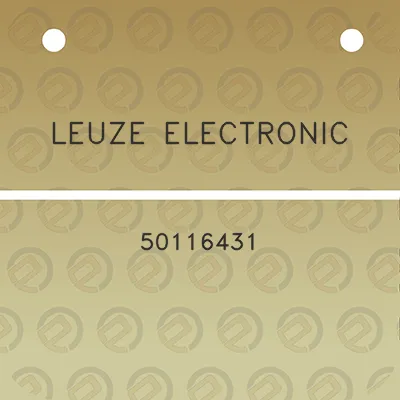 leuze-electronic-50116431