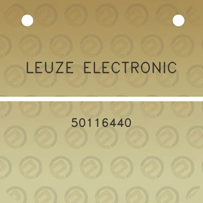 leuze-electronic-50116440