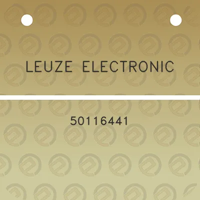 leuze-electronic-50116441