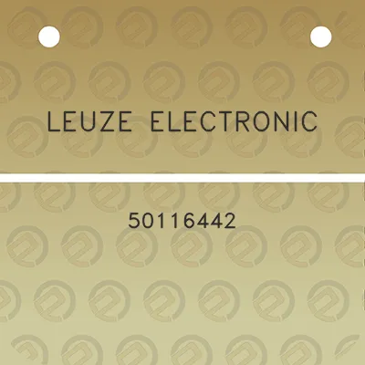 leuze-electronic-50116442