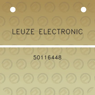 leuze-electronic-50116448