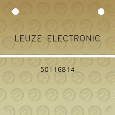 leuze-electronic-50116814