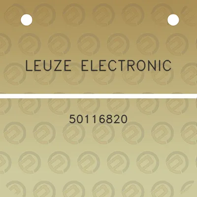 leuze-electronic-50116820