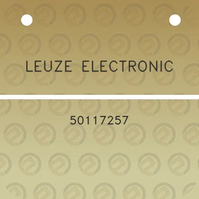 leuze-electronic-50117257