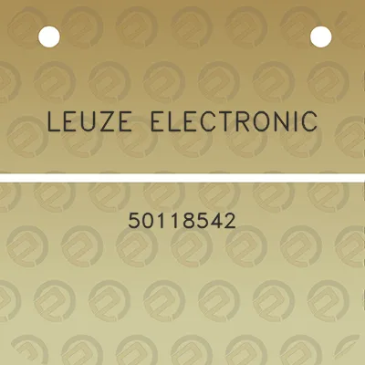 leuze-electronic-50118542