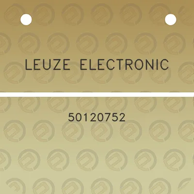 leuze-electronic-50120752