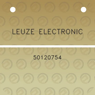 leuze-electronic-50120754