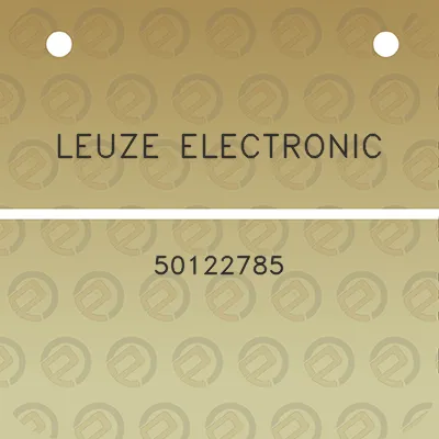 leuze-electronic-50122785