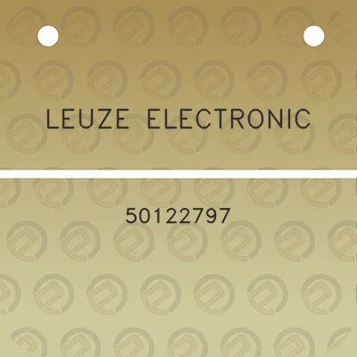 leuze-electronic-50122797