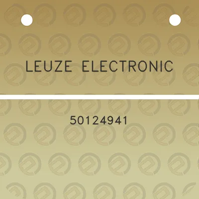 leuze-electronic-50124941