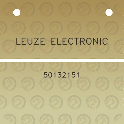 leuze-electronic-50132151