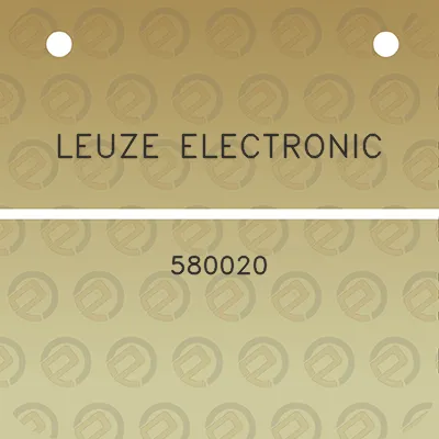 leuze-electronic-580020