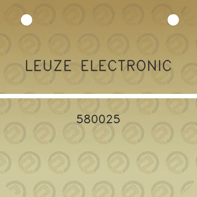 leuze-electronic-580025