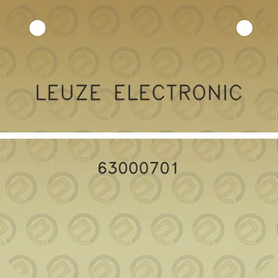 leuze-electronic-63000701