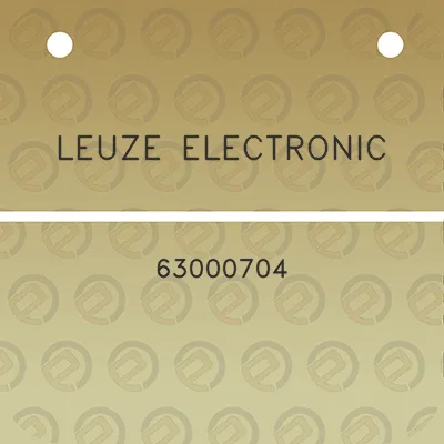 leuze-electronic-63000704