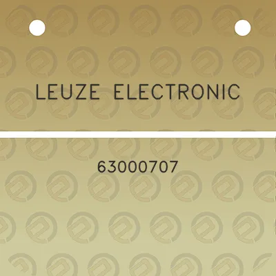 leuze-electronic-63000707