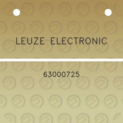 leuze-electronic-63000725