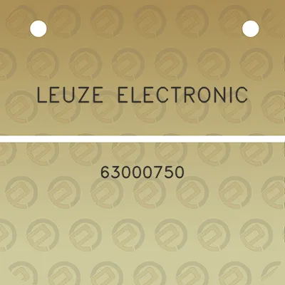 leuze-electronic-63000750