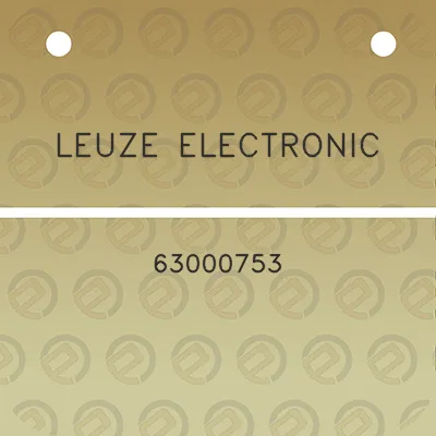 leuze-electronic-63000753