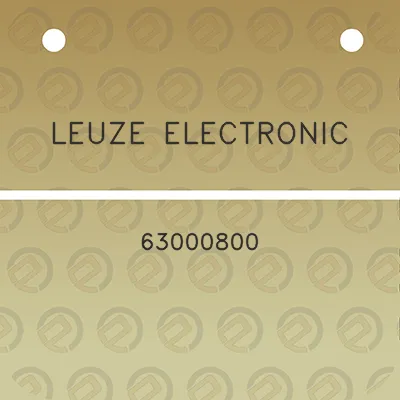 leuze-electronic-63000800