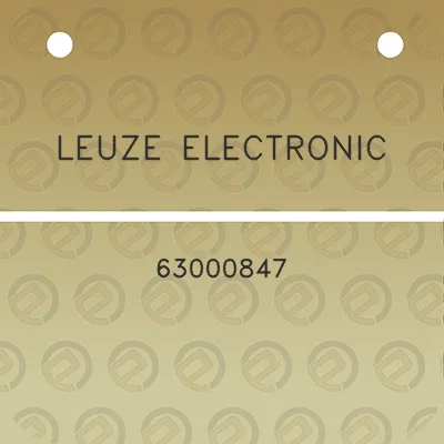 leuze-electronic-63000847